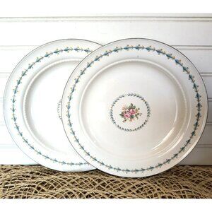 Harmony House Mount Vernon Dinner Plates by Hall China, SET/2, EUC